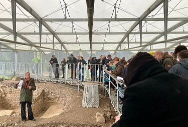 Katedra archeológie skúma oppidum Bibracte