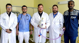 Humanitárne nasadenie slovenského núdzového pľúcneho ventilátora Q-vent mini v Keni