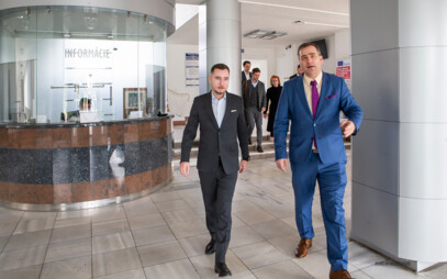 Návšteva štátneho tajomníka MŠ na UKF