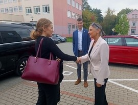 Návšteva Dr. Amini Ann Qutub