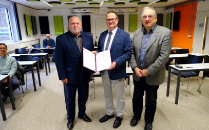 Vynikajúci nukleárny vedec A. Wagner hosťujúcim profesorom na STU