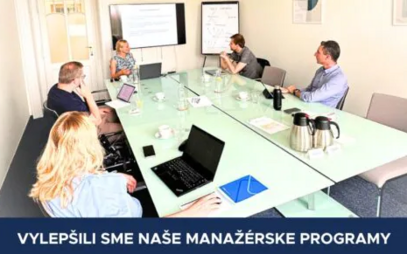 Vylepšili sme naše manažérske programy