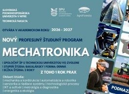 Mechatronika - profesijne orientovaných študijný program