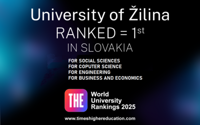 UNIZA dosiahla najlepšie umiestnenie zo slovenských univerzít