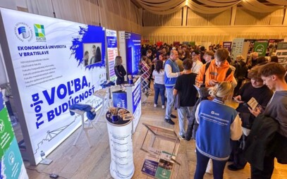 Ekonomická univerzita na vzdelávacích veľtrhoch 2025