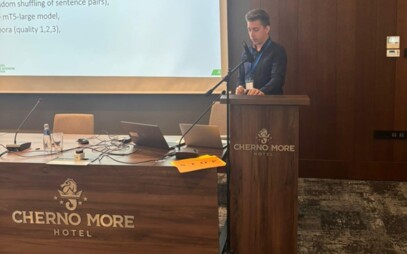 Doktorand Katedry informatiky UKF prezentoval svoj výskum na prestížnej konferencii RANLP 2025 v Bulharsku