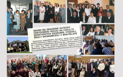 60 rokov Katedry cestovného ruchu