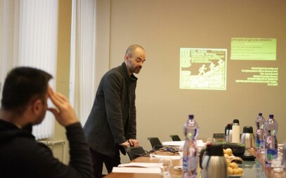 Riaditeľ ISI Tyler James Bennett na pôde FF