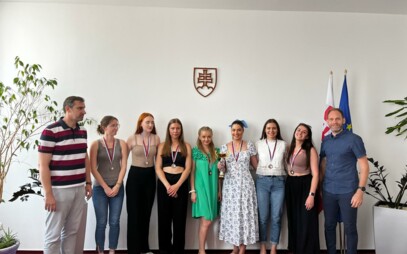 Volejbalové družstvo farmaceutiek bronzové