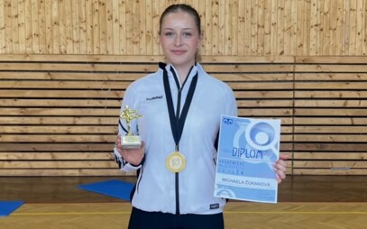Študentka Michaela Čukanová má zlato z Akademických majstrovstiev Slovenska