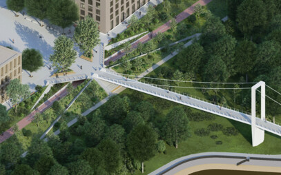 Študenti ukázali ako môže vyzerať prvý promenádny most v BA