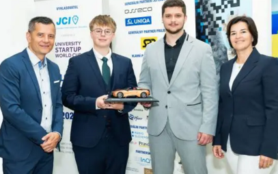 Študent Stavebnej fakulty UNIZA Matúš Šaray triumfoval v Slovak University Startup Cup 2025
