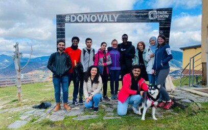 Zahraniční študenti v Banskej Bystrici